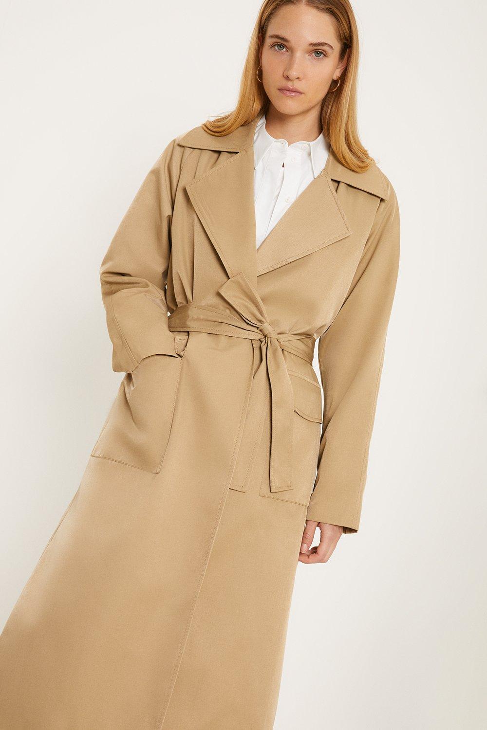 Oasis trench cheap coat